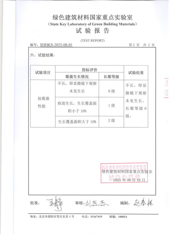 中宝抗霉菌检测报告3
